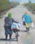 Babushka Widows Going Home