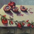 Pomegranates-Flowers & Fruit